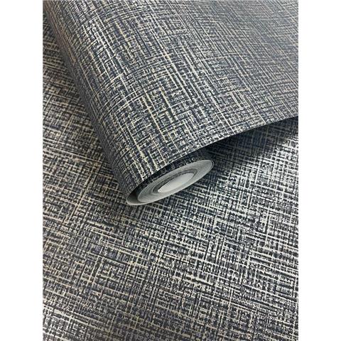 Holden Essence Brocade Wallpaper 66291 Navy