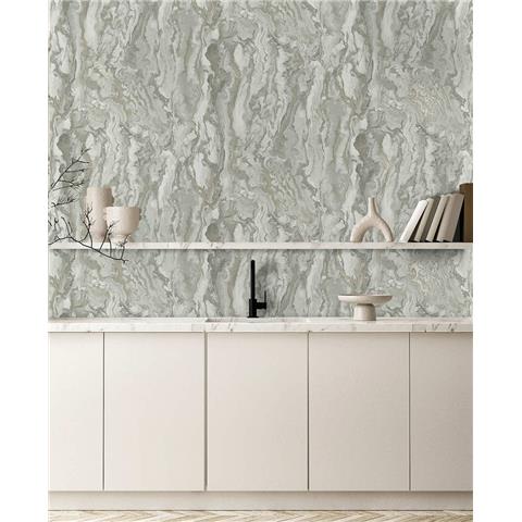 Holden Essence Thassos marble Wallpaper 66333 grey