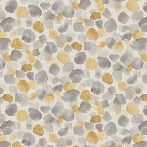 Arthouse Bloom Wallpaper Painted Dot 676200 Mustard