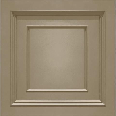 Belgravia Zambaiti Parati Amara Wood Panel Wallpaper 7401 Champagne