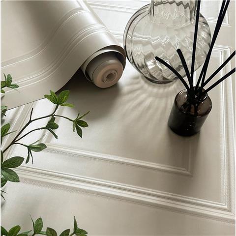 Zambaiti Parati Amara Wood Panel Wallpaper 7403 Beige