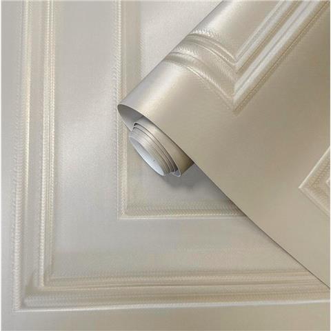Zambaiti Parati Amara Wood Panel Wallpaper 7403 Beige