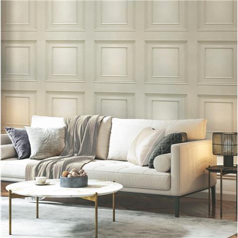 Zambaiti Parati Amara Wood Panel Wallpaper 7403 Beige