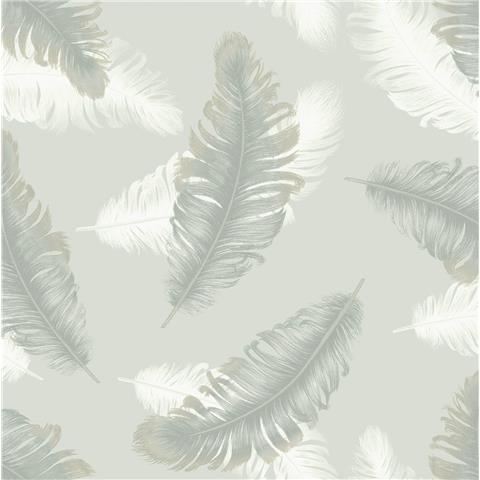 Belgravia Moda Feather Wallpaper 772 Sage