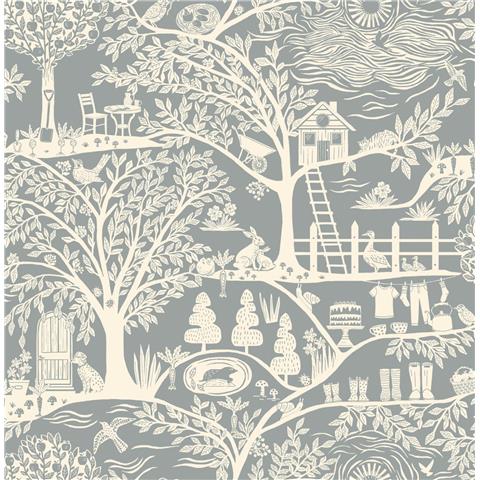 Belgravia Moda Homegrown Wallpaper 781 Blue