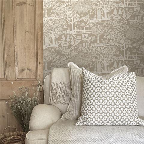 Belgravia Moda Homegrown Wallpaper 782 Beige