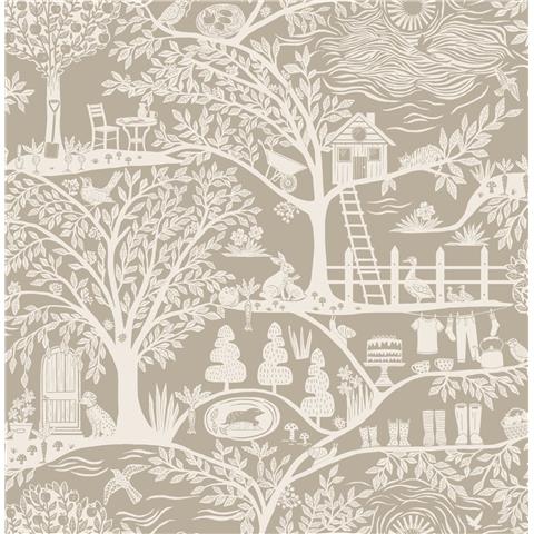 Belgravia Moda Homegrown Wallpaper 782 Beige