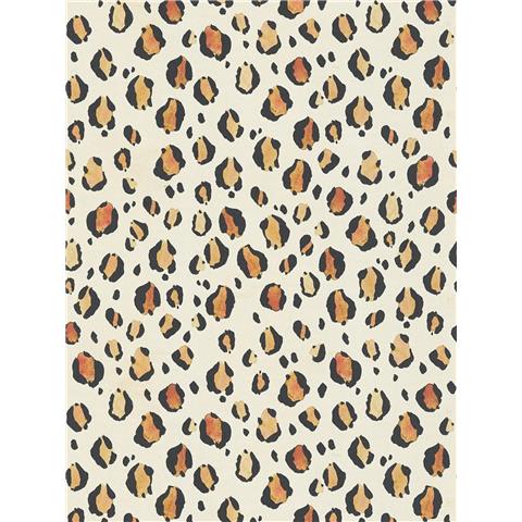 AS Creations Anna d Andrea Wallpaper 782161 Cream/Black/Orange