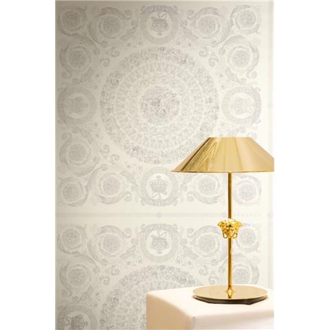 Versace VI Heritage Wallpaper 791342 Grey/White