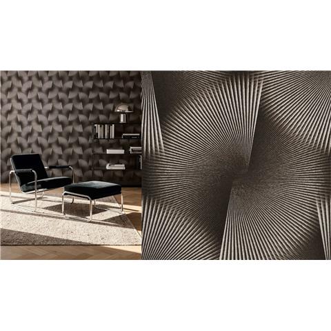 AS TrendSpectrum Wallpaper 79252-3 Black/Gilver