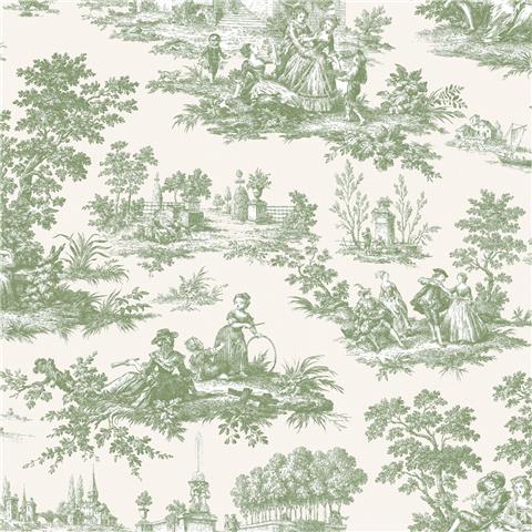 Galerie Cottage Chic Toile Wallpaper 84045 p65