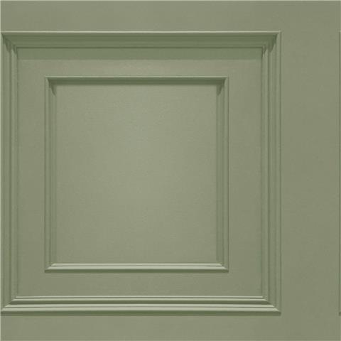 Belgravia Oliana Wood Panel Wallpaper 8494 Sage