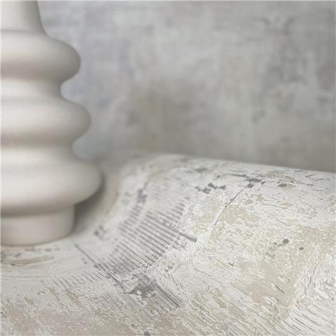 Zambaiti Parati Plaster Wallpaper 9021 White