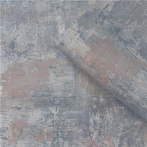 Zambaiti Parati Plaster Wallpaper 9023 Grey/Blue