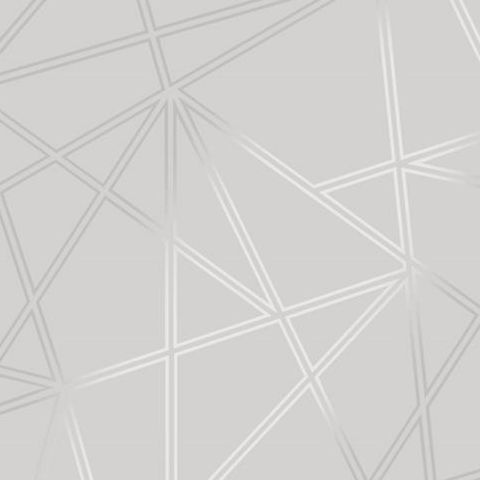 Holden Statement Glasshouse Wallpaper-Paladium Geometric Trellis 90111 Grey