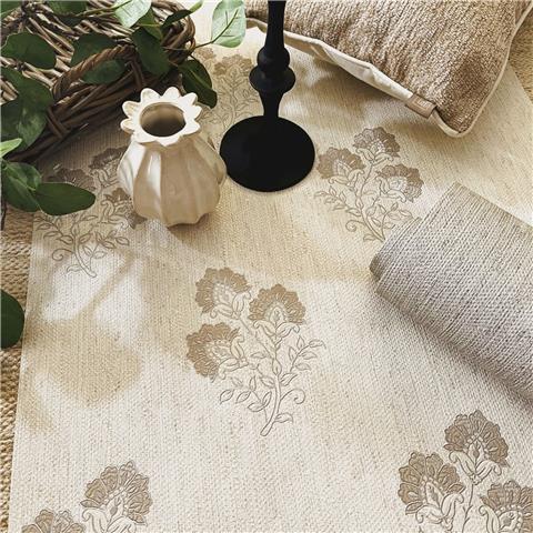 Zambiati Carlotta Motif Wallpaper 9029 Beige