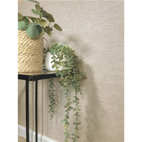 Belgravia Zambaiti Parati Carlotta Plain Texture Wallpaper 9033 Beige