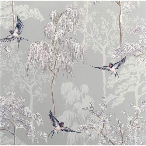 Arthouse Japanese Garden Wallpaper 908105 Grey