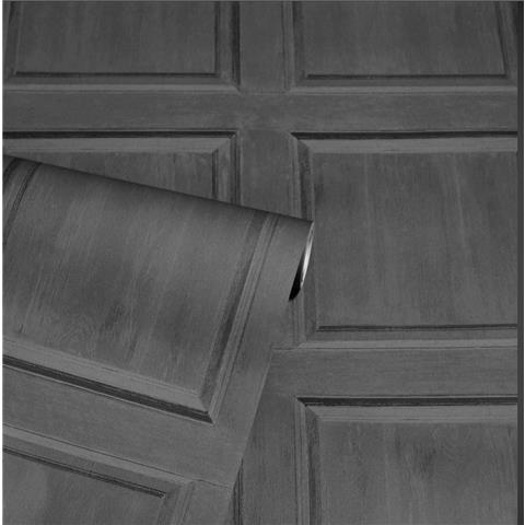 Arthouse Washed Wood Panel Wallpaper 909600 Grey