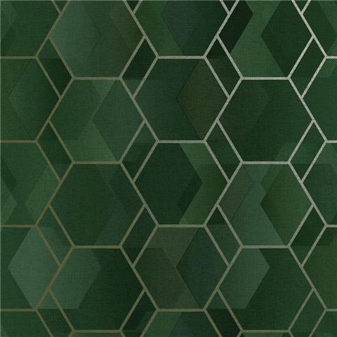 Amazonia Wallpaper Cassius 91280 Green/Gold