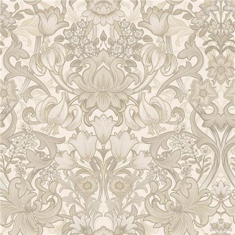 Holden Statement Ornamental Floral Wallpaper 13881 Neutral