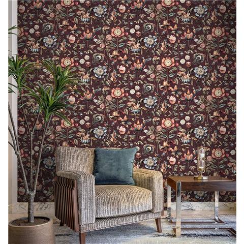 Elysium Curious Creatures Wallpaper 91942 Mulberry