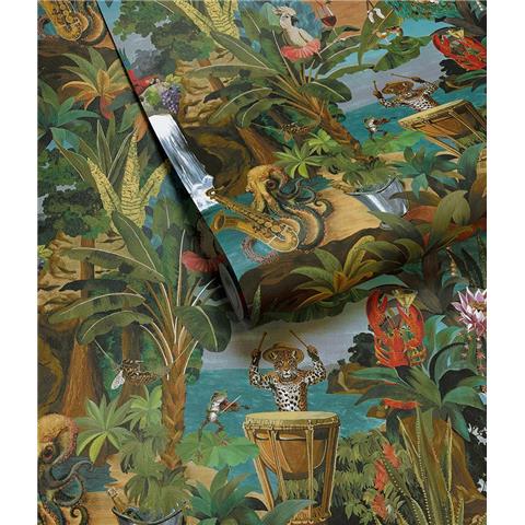Holden Statement Animal Beach Party Wallpaper 14350 Multi
