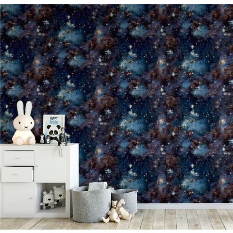Arthouse Stardust wallpaper 923901 Charcoal/Blue