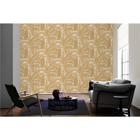 Versace V Jungle Palm Wallpaper 96240-4 Gold/Cream