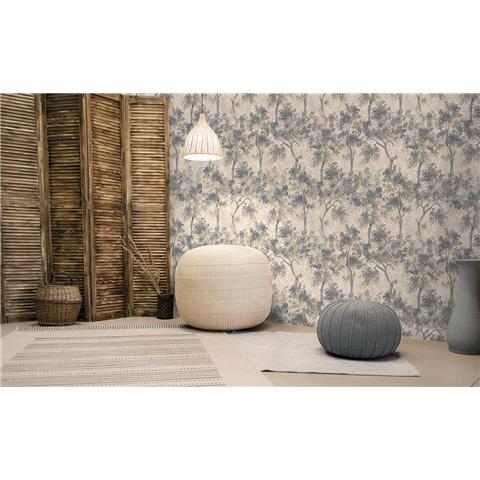 Holden Sahara Tipu Bead Wallpaper 99501 Indigo Blue