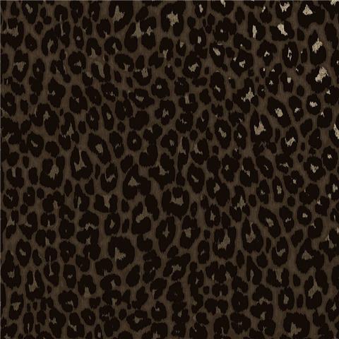 Holden Decor Makucha Genuine Flock Wallpaper 99532 Umber