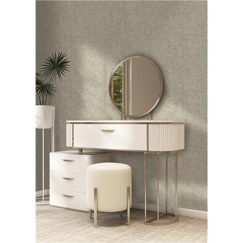 Holden Decor Boa Glassbead Wallpaper 99540 Beige