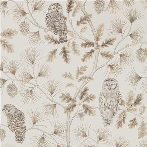 Sanderson Elysian Wallpaper Owlswick 216598 Linen