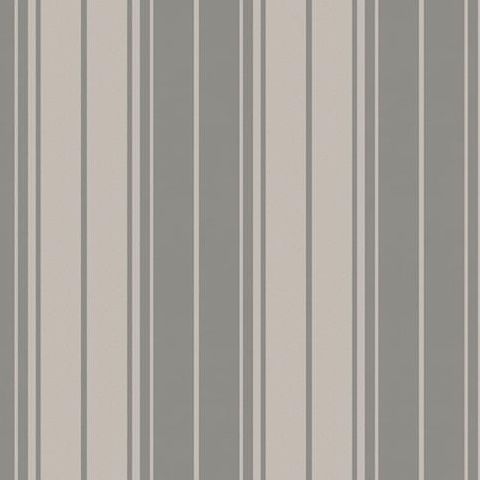 Opus Clara Stripe Heavyweight Italian Vinyl Wallpaper 35401 Charcoal