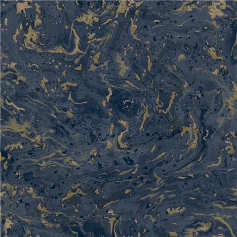 GranDeco Life Marble Wallpaper A53109 Navy