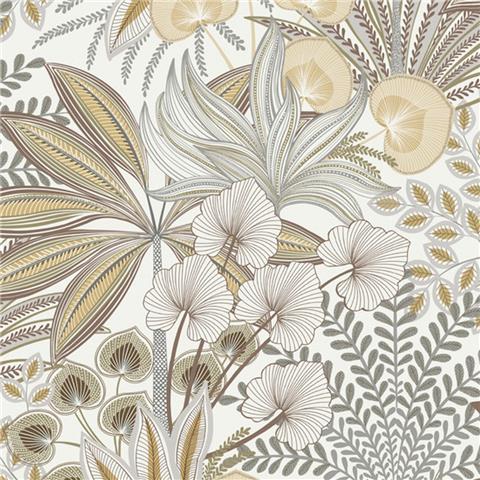 GranDeco Karuna Vinyl Wallpaper A69002 Beige/Taupe