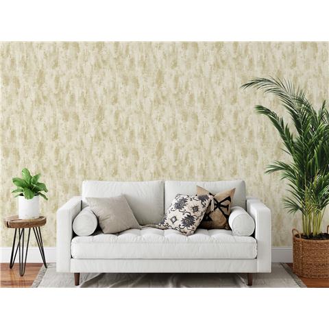Grandeco Life Venetian Plain Wallpaper A75801 Gold