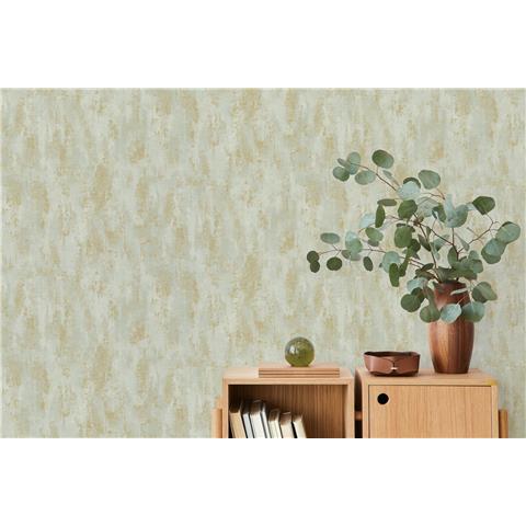 Grandeco Life Venetian Plain Wallpaper A75802 Green