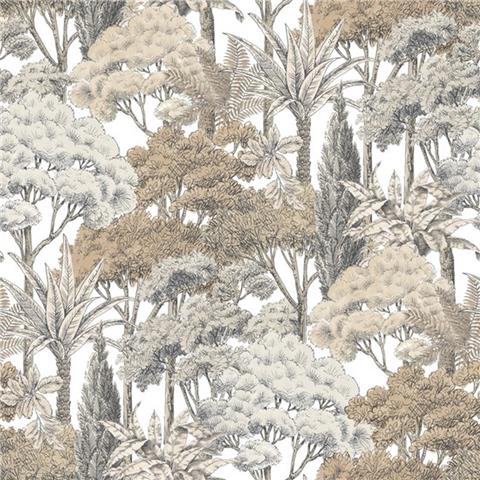 GranDeco Karuna Vinyl Wallpaper A76301 Beige/Taupe