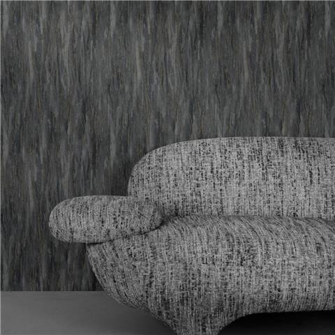 Grandeco Life Textured Vibes Wallpaper A78501 Charcoal