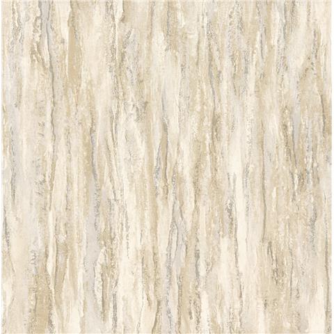Grandeco Life Textured Vibes Wallpaper A78504 Cream/Gold
