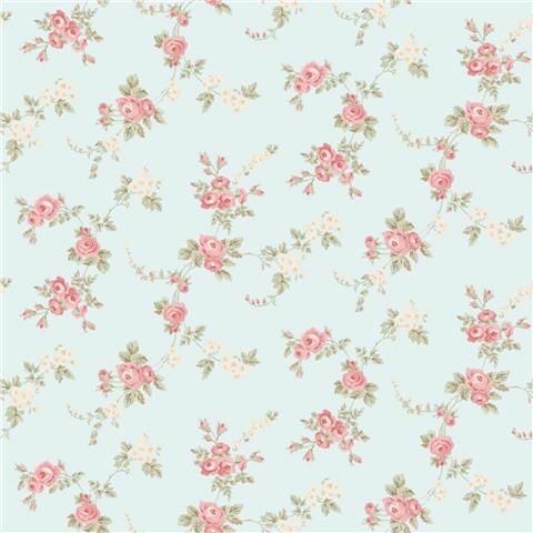 Abbey Rose 4 Floral Wallpaper AB27659