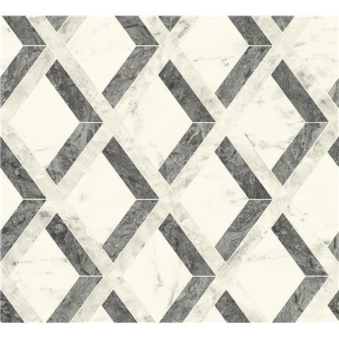 Versace VI Tarsia Wallpaper 791333 Black/Grey