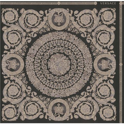 Versace VI Heritage Wallpaper 791341 Black/Beige