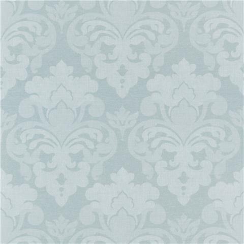 Anna French Belvedere Wallpaper Darcey Damask AT16120 Soft Blue