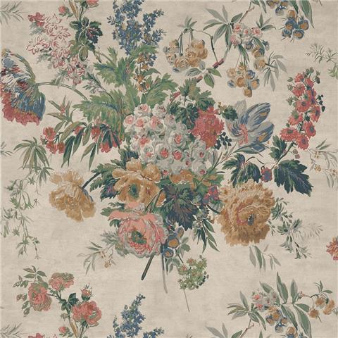 Anna French Belvedere Wallpaper Garden Club AT16133 Apricot/Slate