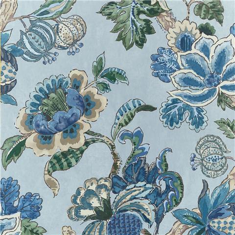 Anna French Belvedere Wallpaper Stockbridge AT16138 Blue