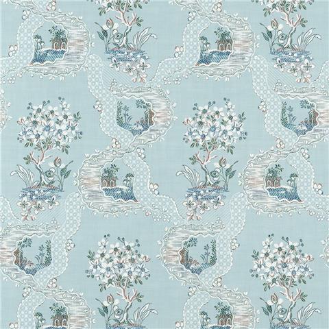 Anna French Belvedere Wallpaper Antoinette AT16156 Blue