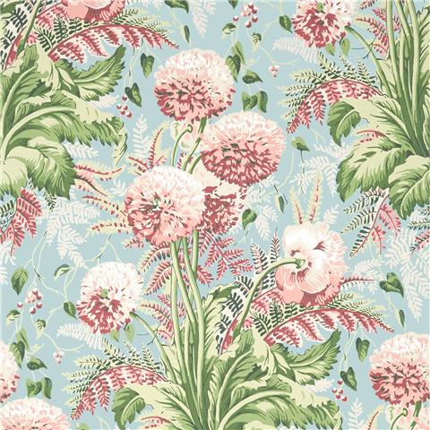 Anna French Devon Wallpaper Dahlia AT24537 Robins Egg