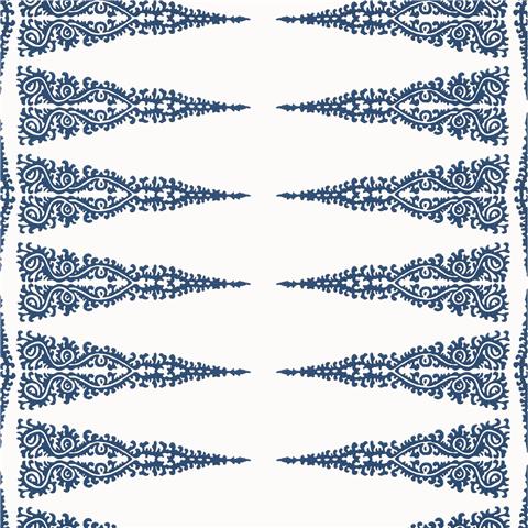 Anna French Devon Wallpaper Ellery Stripe AT24547 Navy/White
